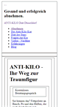 Mobile Screenshot of anti-kilo.de