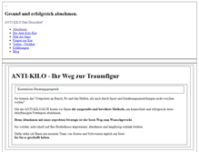 Tablet Screenshot of anti-kilo.de